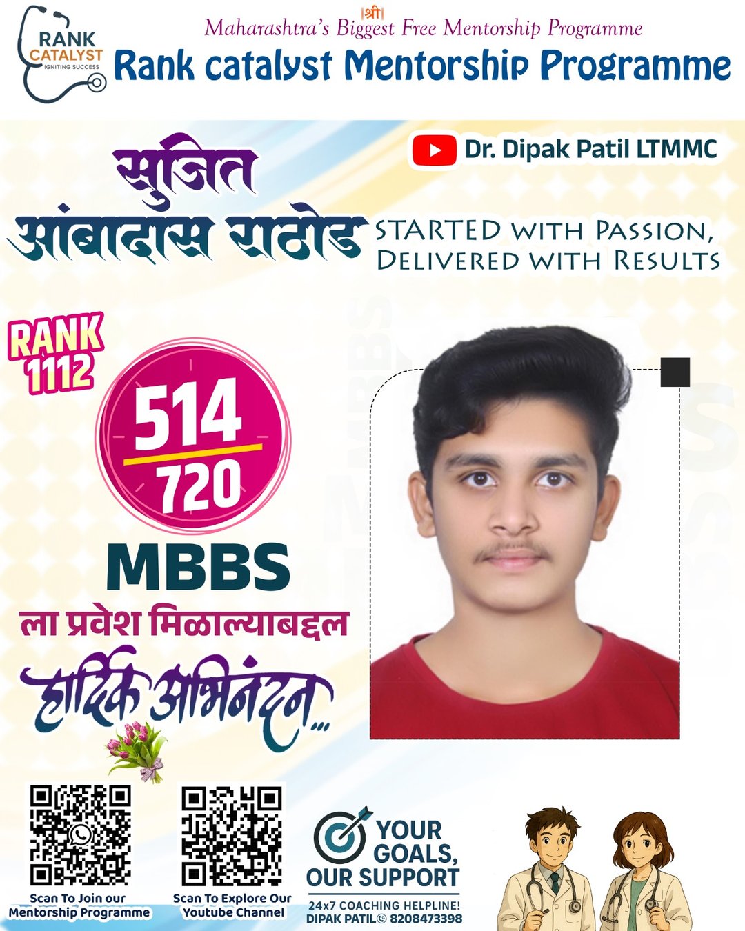 Verified student result 20